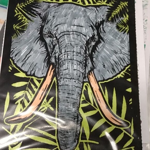 Small coloring of a elephant - Picture 1 of 1